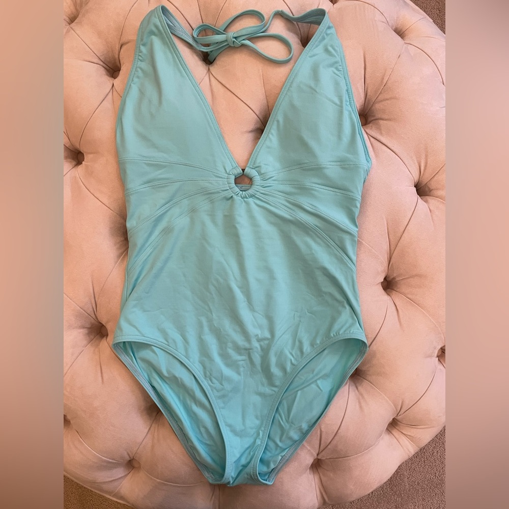 Calvin Klein Aqua One Piece Swimsuit Size 10